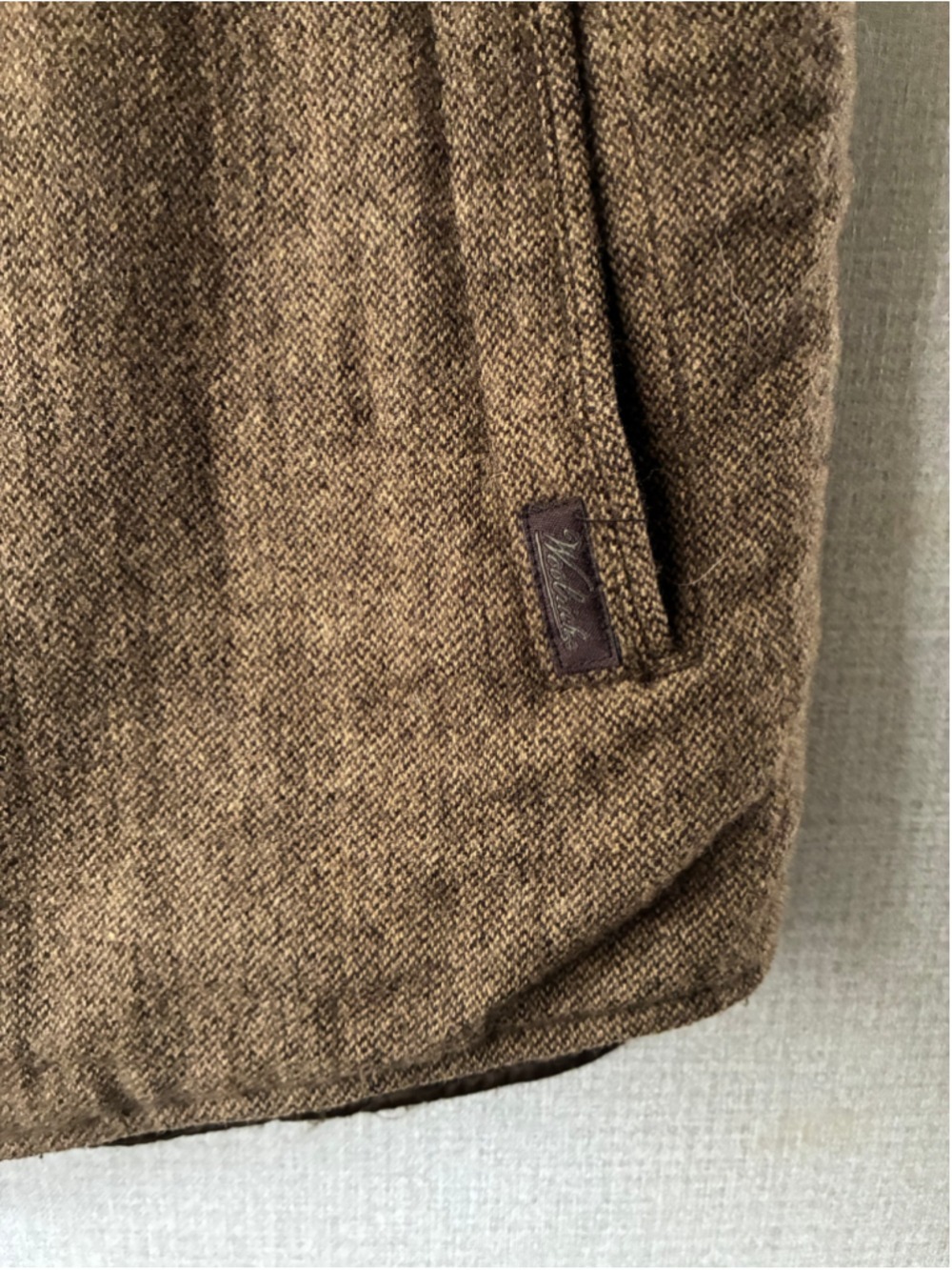 Woolrich Men's Woodruff Vest Brown Large - Picture 3 of 5